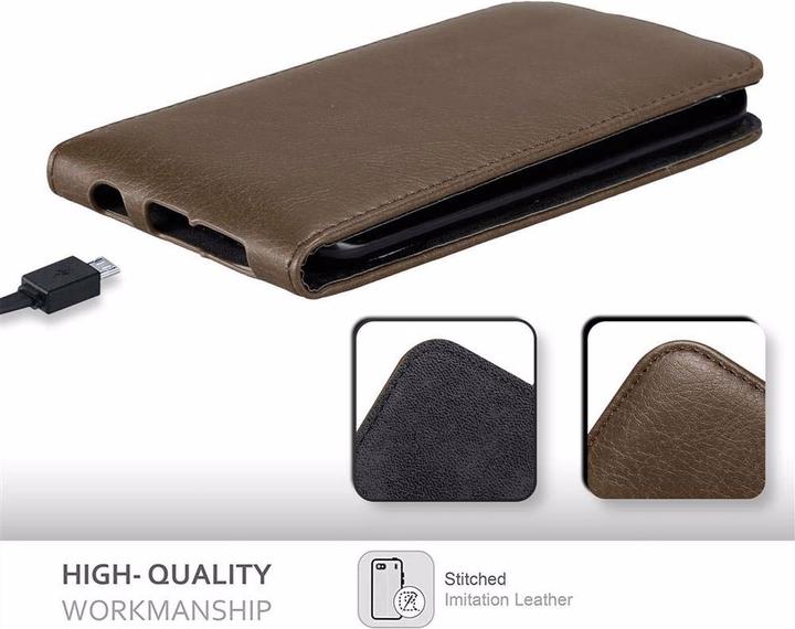 Actual product image Cadorabo Flip like Invisible Cover (Samsung Galaxy S6 Edge)