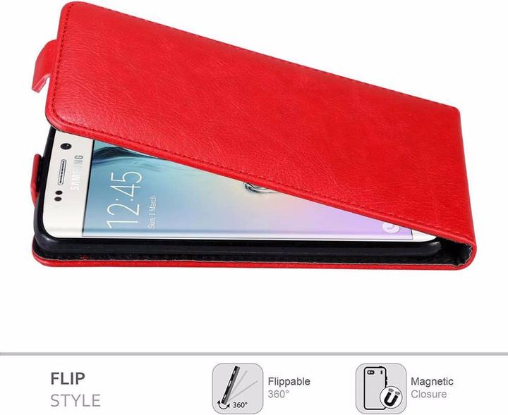 Productafbeelding Cadorabo Flip als onzichtbaar deksel (Samsung Galaxy S6 Edge)