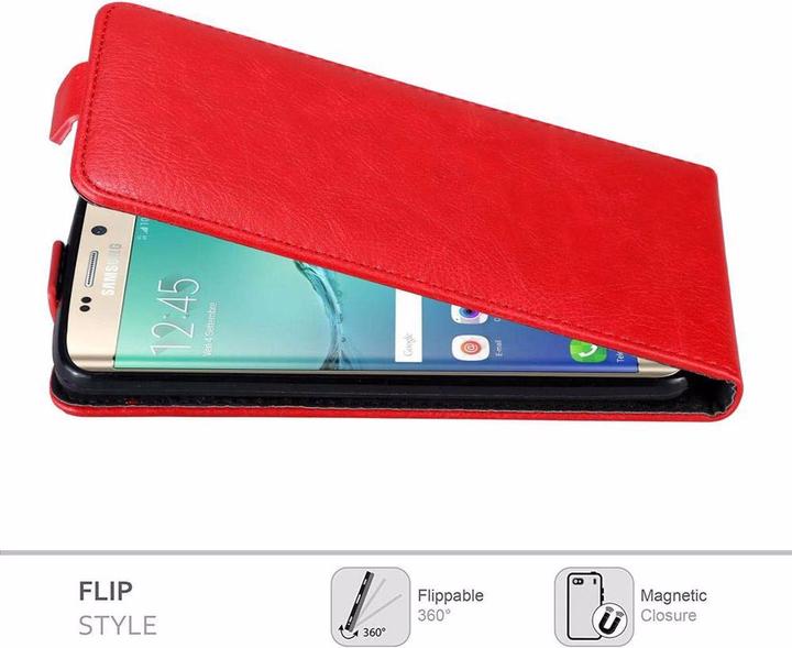 Actual product image Cadorabo Flip like Invisible Cover (Samsung Galaxy S6 Edge+)