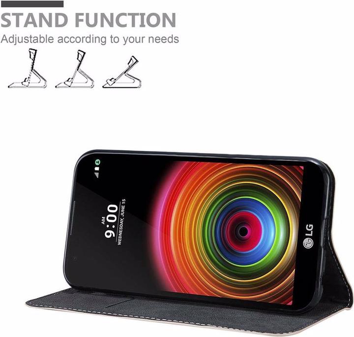 Produktbild Cadorabo Book X-Wallet Cover (LG X Power)