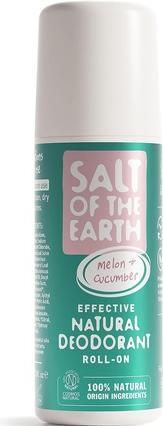 Image du produit Salt Of-The-Earth - Déodorant Boule Naturel Avec Pastèque Et Cucumber Pure Aura ( Natura L (Roll-on, 75 ml)