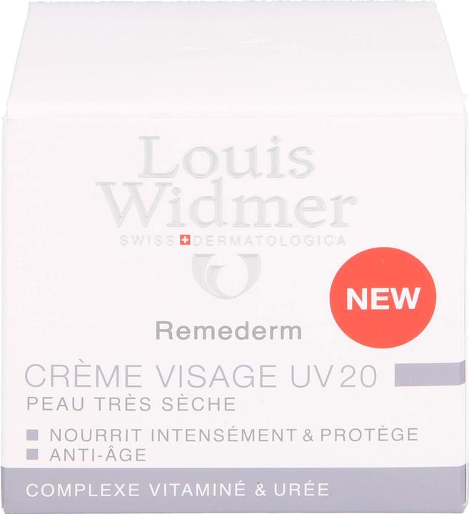 Immagine prodotto Louis Widmer Remederm Face Cream UV profumato (50 ml, Crema da giorno, SPF 20)