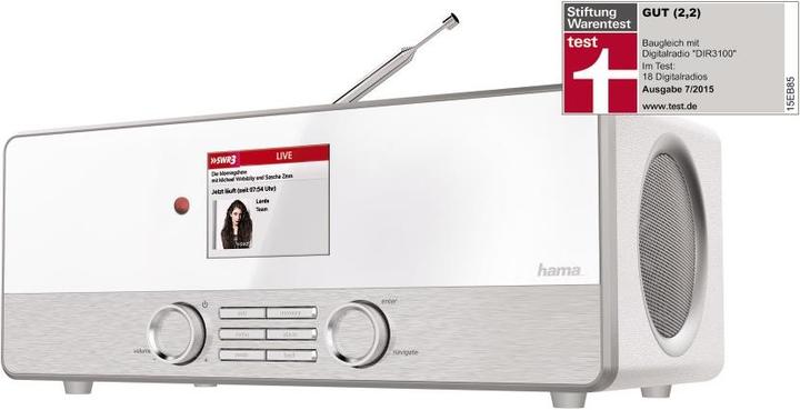 Actual product image Hama Dir 3110 (Web radio, DAB+, FM, Wi-Fi)