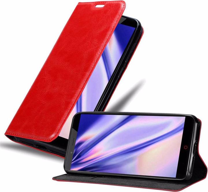 Actual product image Cadorabo Book Invisible Magnet Cover (ZTE Nubia Z11 Max)