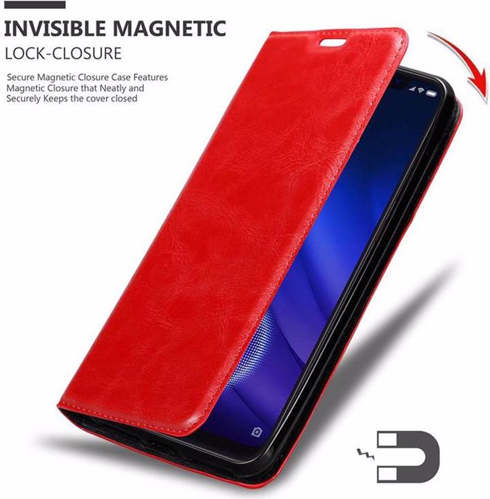 Productafbeelding Cadorabo Boek Onzichtbare Magneethoes (Xiaomi Mi 8 Pro)