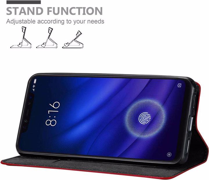 Productafbeelding Cadorabo Boek Onzichtbare Magneethoes (Xiaomi Mi 8 Pro)