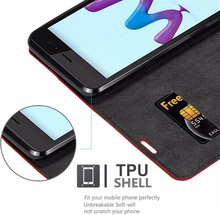 Immagine prodotto Cadorabo Copertina magnetica invisibile del libro (Wiko Sunny 3)