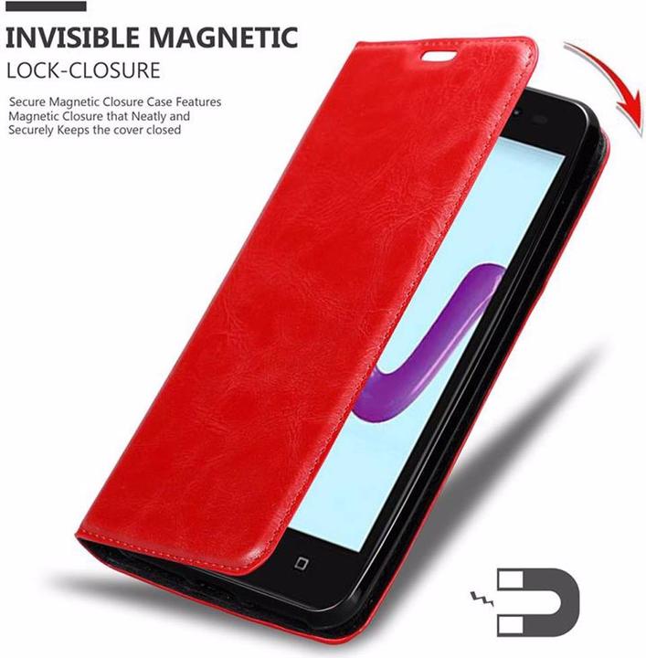 Immagine prodotto Cadorabo Copertina magnetica invisibile del libro (Wiko Sunny 3)