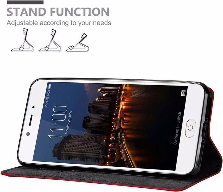 Productafbeelding Cadorabo Boek Onzichtbare Magneethoes (ZTE Nubia N2)