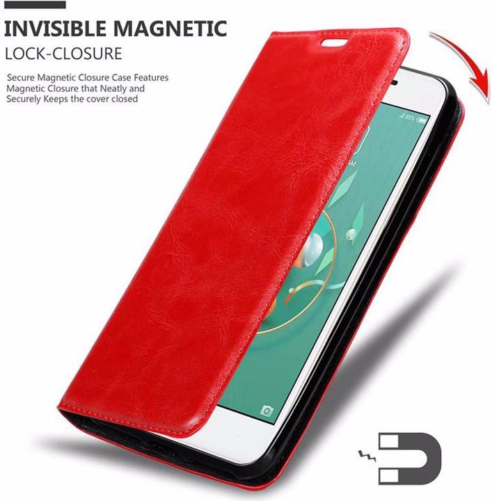 Produktbild Cadorabo Book Invisible Magnet Cover (ZTE Nubia M2 Lite)