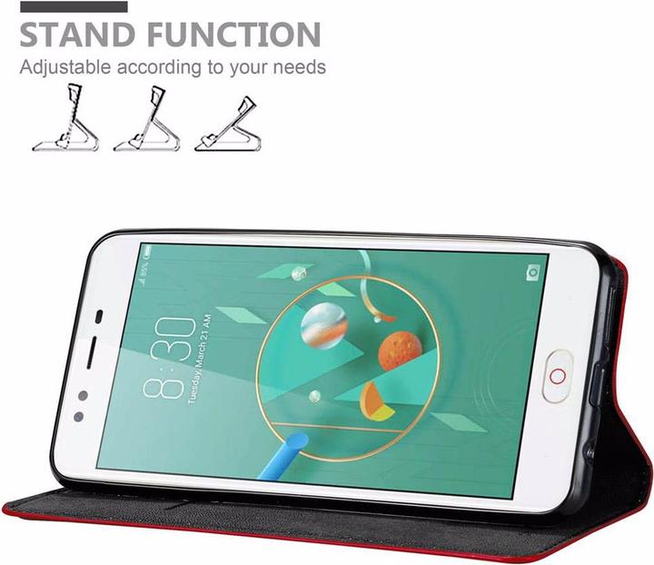 Produktbild Cadorabo Book Invisible Magnet Cover (ZTE Nubia M2 Lite)