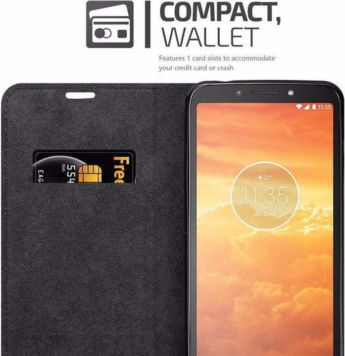 Productafbeelding Cadorabo Boek Onzichtbare Magneethoes (Motorola Moto E5 Play)