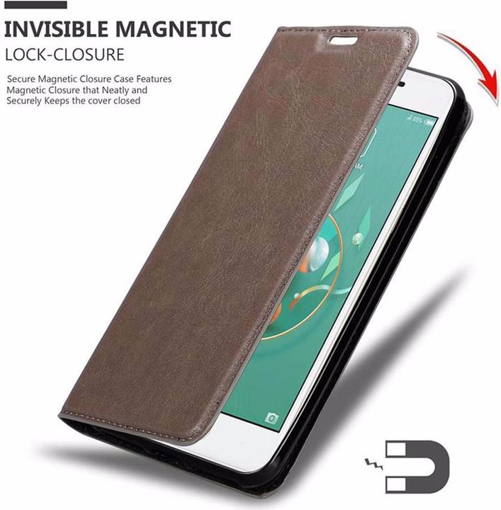 Produktbild Cadorabo Book Invisible Magnet Cover (ZTE Nubia M2 Lite)