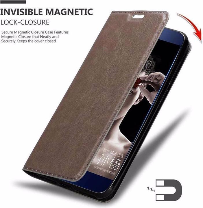 Actual product image Cadorabo Book Invisible Magnet Cover (Vivo V9)
