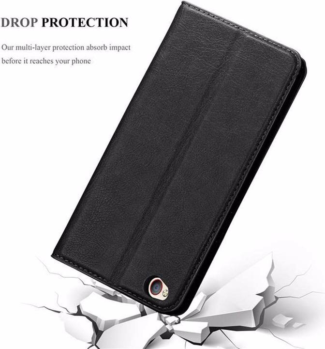 Actual product image Cadorabo Book Invisible Magnet Cover (ZTE Nubia M2 Lite)