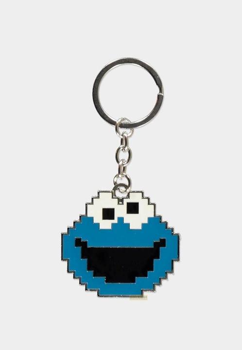 Produktbild Sesame Street Cookie Monster Metal Keychain
