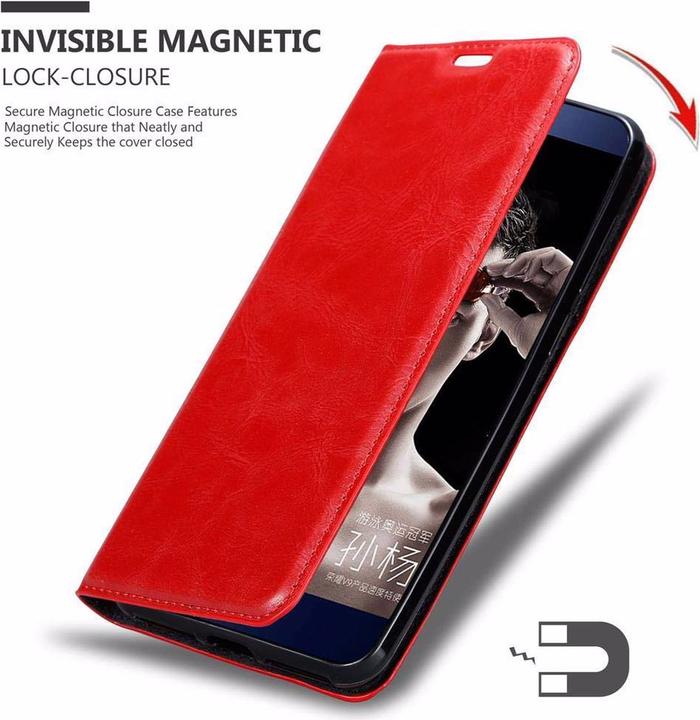 Actual product image Cadorabo Book Invisible Magnet Cover (Vivo V9)