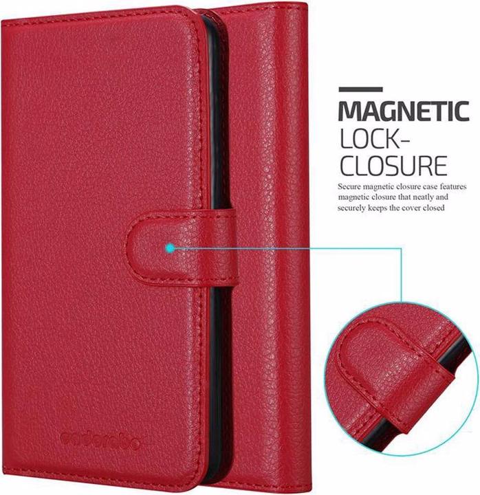 Image du produit Cadorabo Book avec fonction stand Cover (LG K10)