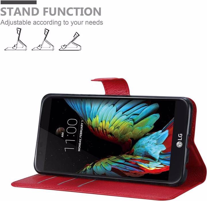 Image du produit Cadorabo Book avec fonction stand Cover (LG K10)