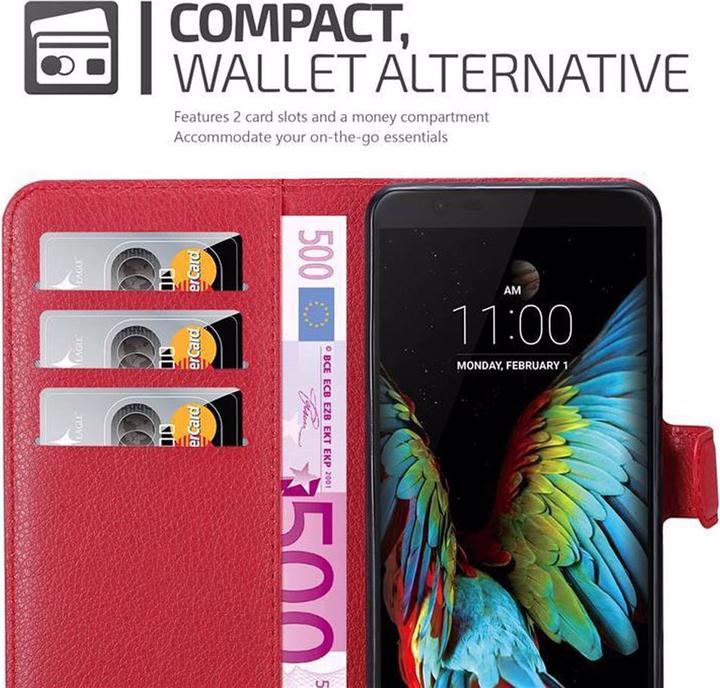 Image du produit Cadorabo Book avec fonction stand Cover (LG K10)