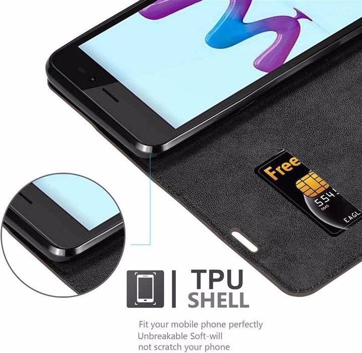 Immagine prodotto Cadorabo Copertina magnetica invisibile del libro (Wiko Sunny 3)