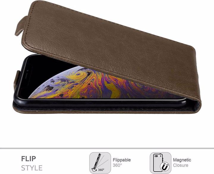 Produktbild Cadorabo Flip wie Invisible Cover (Apple iPhone XS Max)