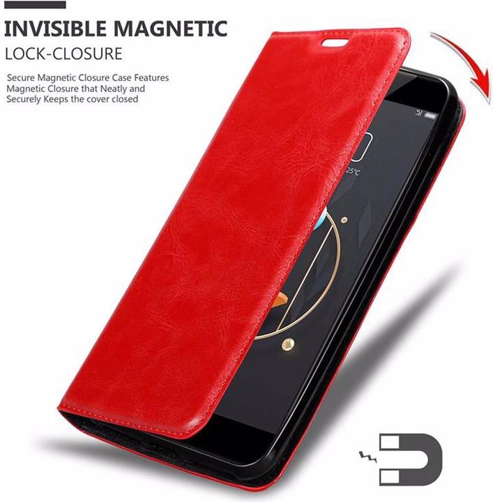 Actual product image Cadorabo Book Invisible Magnet Cover (ZTE Nubia Z17 Mini)