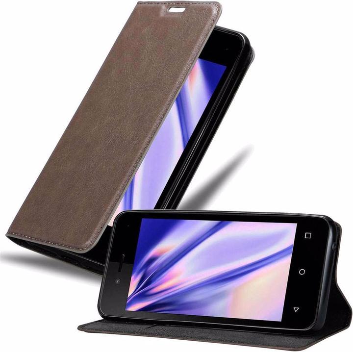Actual product image Cadorabo Book Invisible Magnet Cover (Wiko Sunny 3 Mini)