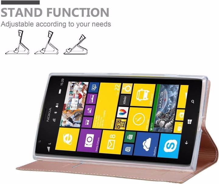 Produktbild Cadorabo Book Classy Style Cover (Nokia Lumia 1520)