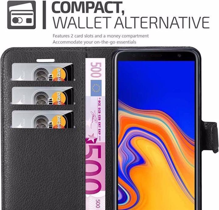 Productafbeelding Cadorabo Boek met kaft met standfunctie (Samsung Galaxy J6+)