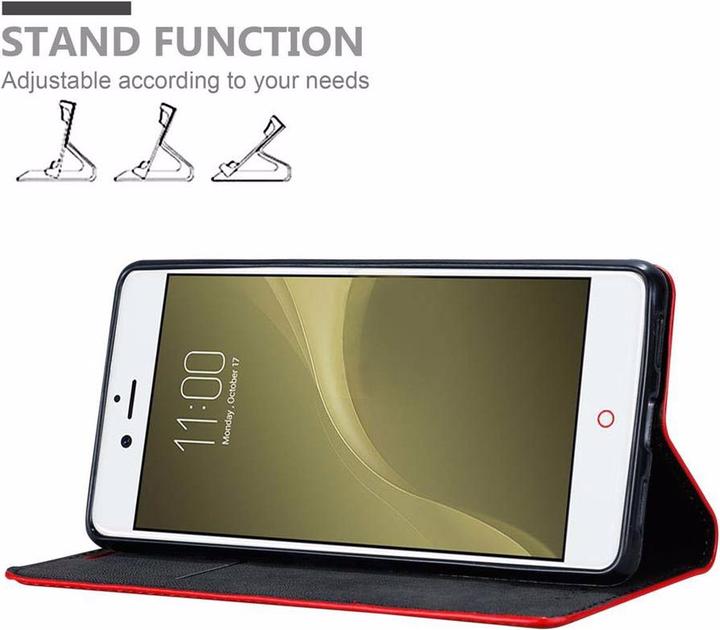 Actual product image Cadorabo Book Invisible Magnet Cover (ZTE Nubia Z11)