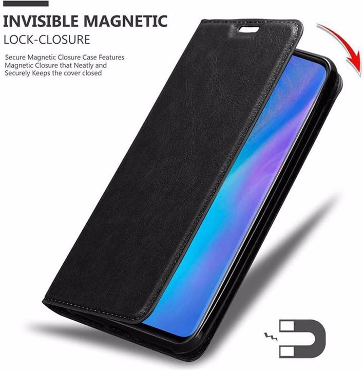 Actual product image Cadorabo Book Invisible Magnet Cover (Huawei P30 Pro)