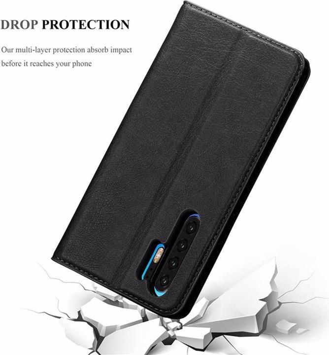 Actual product image Cadorabo Book Invisible Magnet Cover (Huawei P30 Pro)