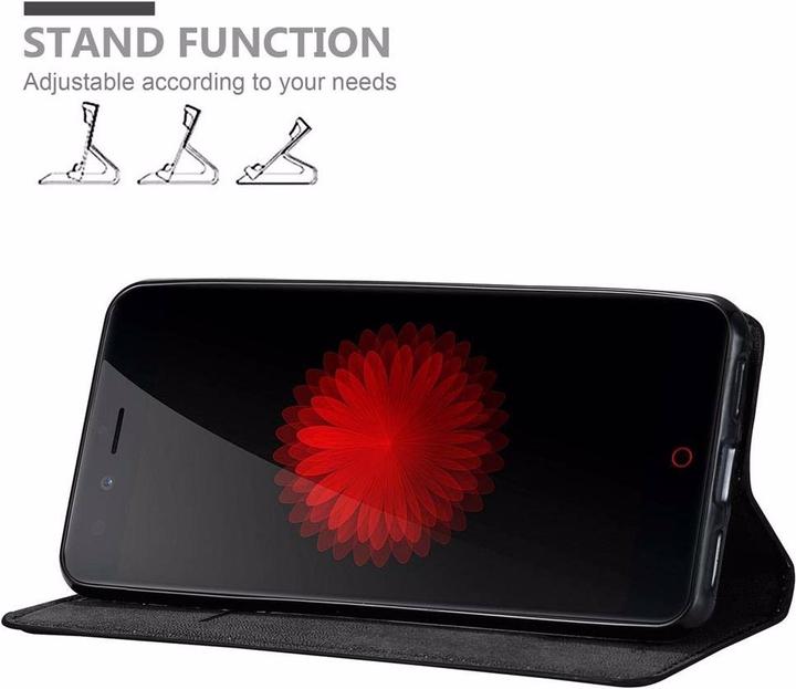 Productafbeelding Cadorabo Boek Onzichtbare Magneethoes (ZTE Nubia Z11 Mini S)