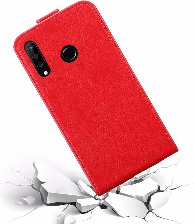 Actual product image Cadorabo Flip like Invisible Cover (Huawei P30 Lite)