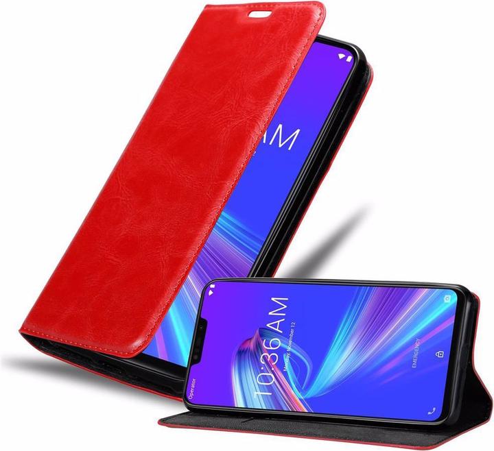 Actual product image Cadorabo Book Invisible Magnet Cover (Asus Zenfone Max (M2))