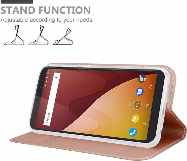 Actual product image Cadorabo Book Classy Style Cover (Wiko View Prime)