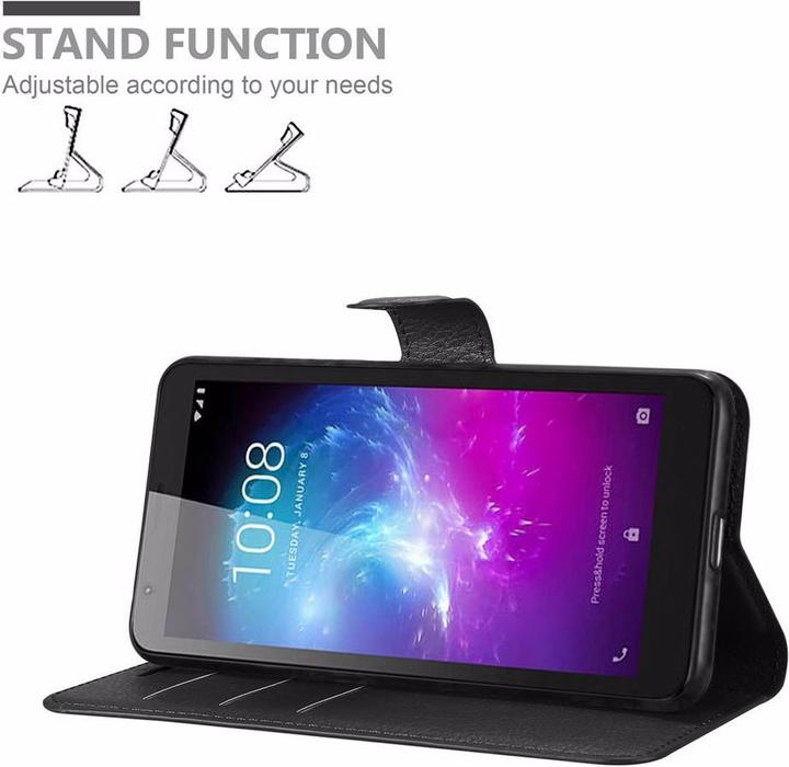 Produktbild Cadorabo Book mit Standfunktion Cover (ZTE Blade A3)
