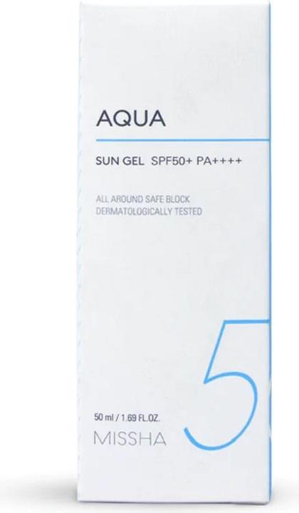 Actual product image Missha All-Around Safe Block Aqua Sun (Suntan cream, SPF 50+, 50 ml)