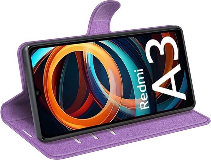 Actual product image Cover-Discount Xiaomi Redmi A3 - Leather Case Cover (Xiaomi Redmi A3)
