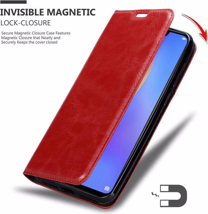 Produktbild Cadorabo Book Invisible Magnet Cover (Samsung Galaxy J4 Prime, Sasmung Galaxy J4 Core)
