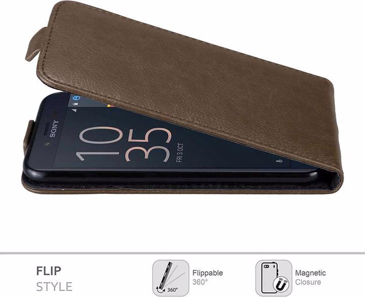 Produktbild Cadorabo Flip wie Invisible Cover (Sony Xperia X Compact)