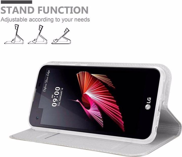 Actual product image Cadorabo Book Classy Style Cover (LG X Screen)
