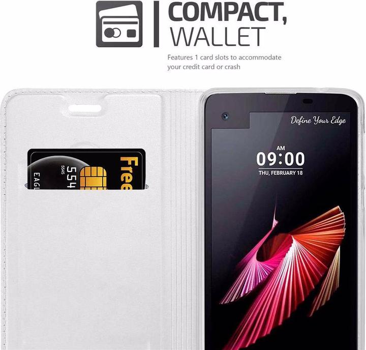 Actual product image Cadorabo Book Classy Style Cover (LG X Screen)