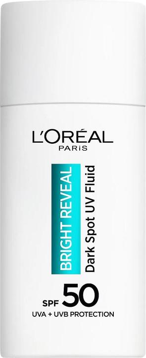 Image du produit L'Oréal Paris L'Oréal - Paris Bright Reveal Fluide Crème de Jour SPF 50+ - 50 ml (Crème solaire visage, SPF 50+, 50 ml)