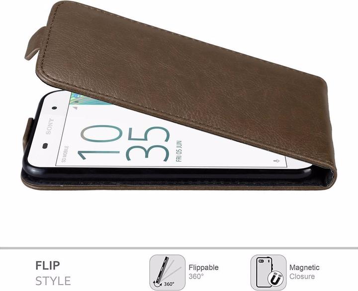 Produktbild Cadorabo Flip wie Invisible Cover (Sony Xperia E5)