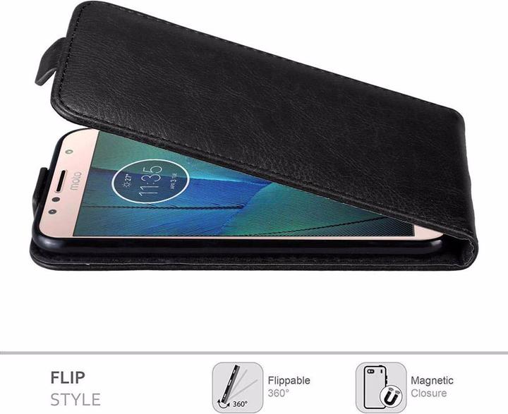 Actual product image Cadorabo Flip like Invisible Cover (Motorola Moto G5S Plus)