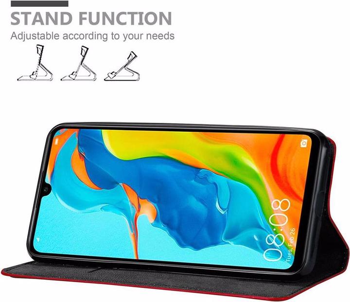 Actual product image Cadorabo Book Invisible Magnet Cover (Huawei P30 Lite)