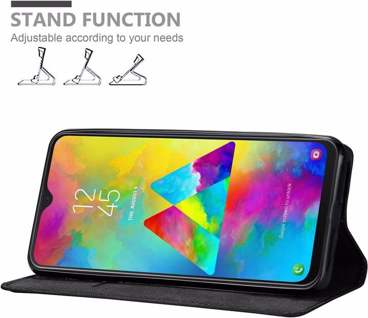 Productafbeelding Cadorabo Boek Onzichtbare Magneethoes (Samsung Galaxy M20)