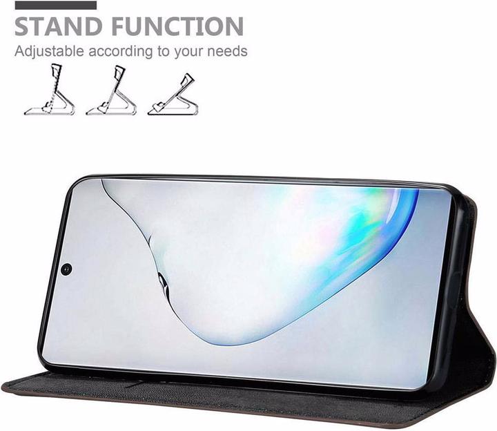 Productafbeelding Cadorabo Boek Onzichtbare Magneethoes (Samsung Galaxy Note 10)